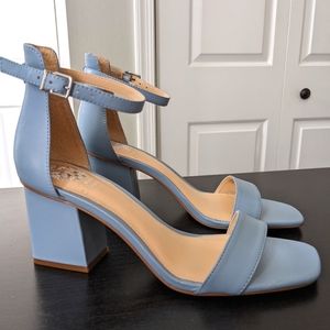 Vince Camuto Blue Block Heels